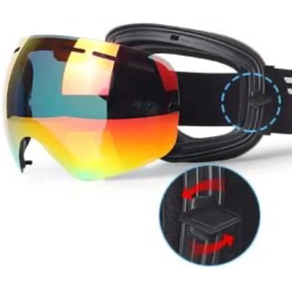 Anti-fog Snowboard Ski Goggles Women